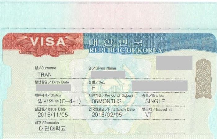 Visa D4 - 1 1