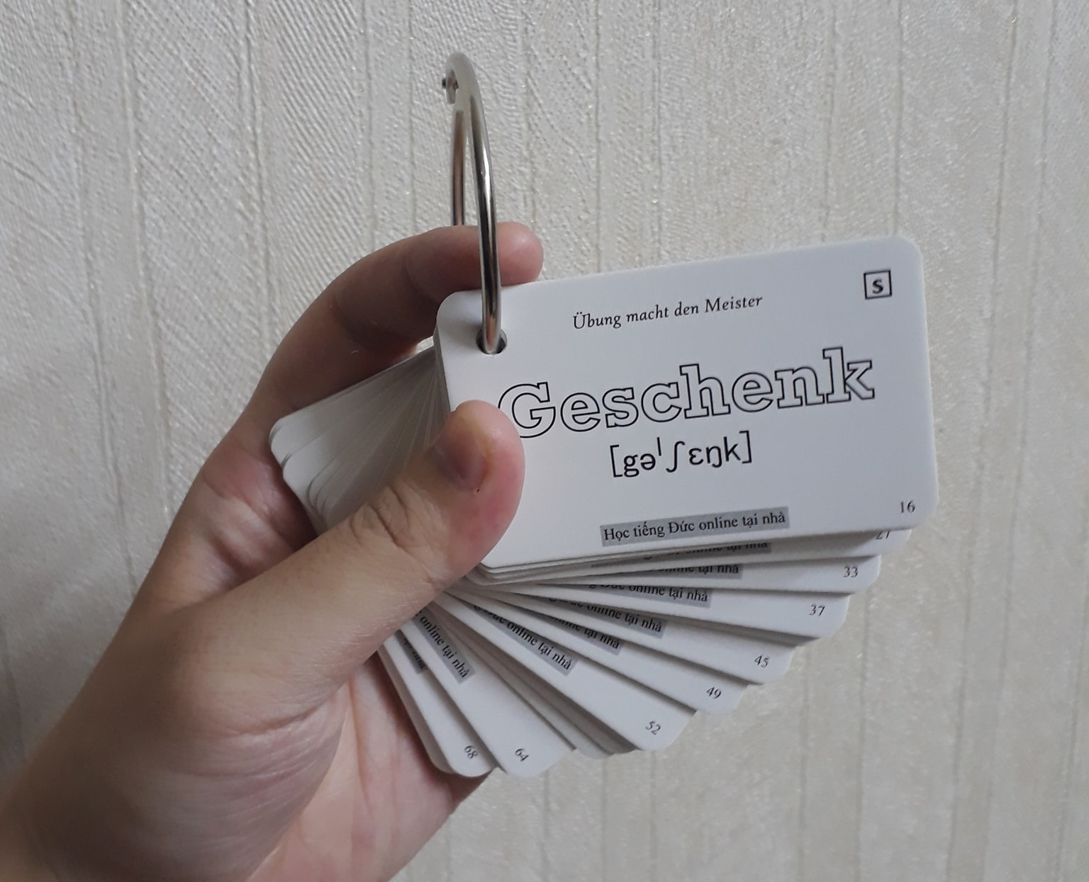 Flashcard tiếng Đức là gì?