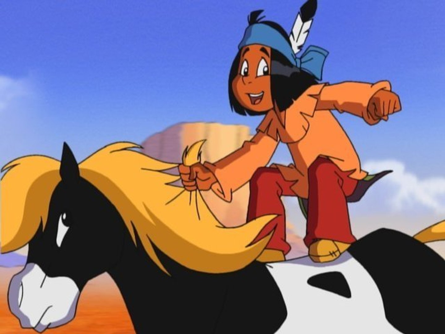 Yakari với cốt truyện phim nhẹ nhàng giúp người học vừa giải trí vừa rèn luyện kỹ năng nghe tiếng Đức trong bối cảnh sinh động.