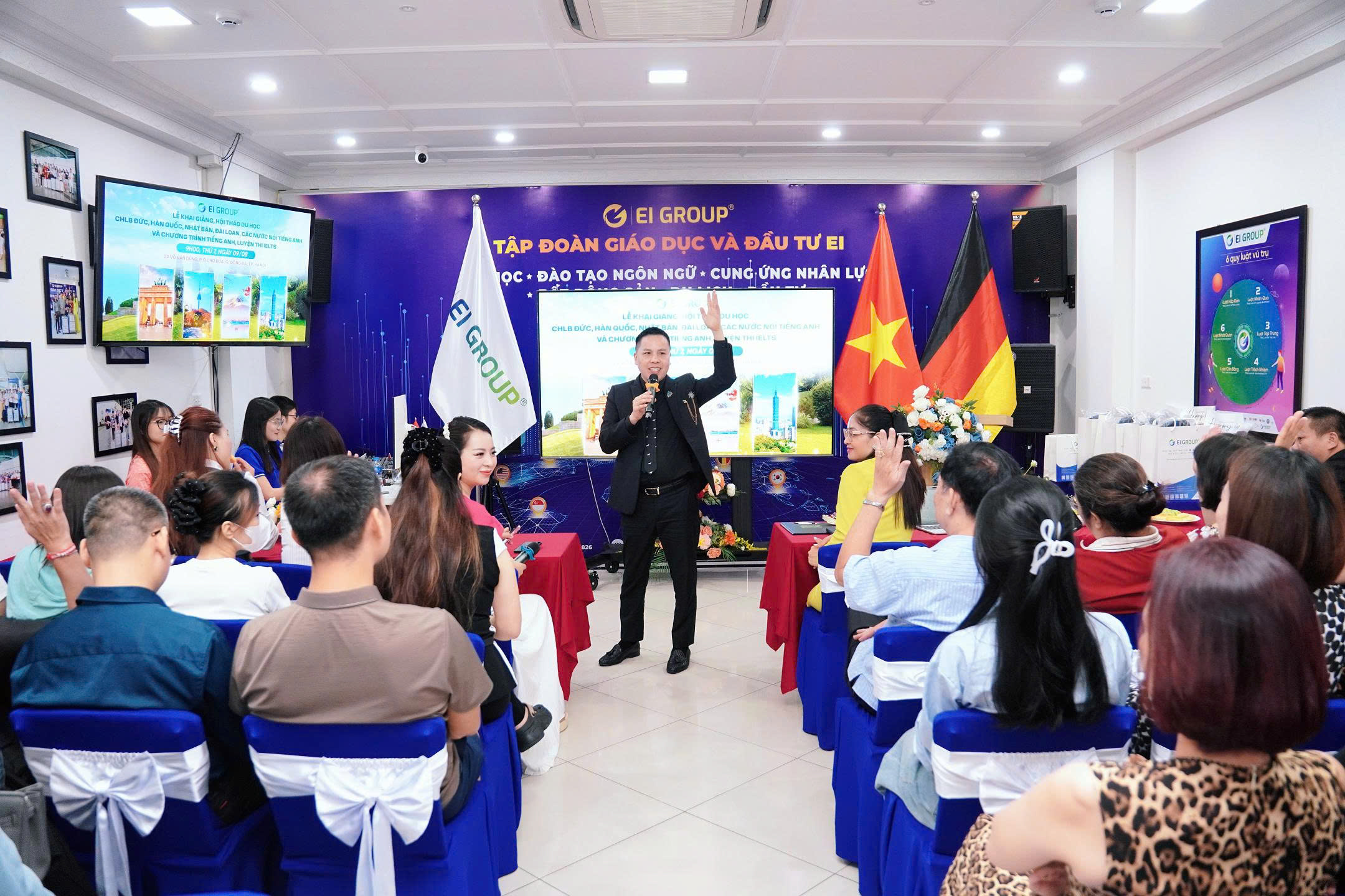 Lễ Khai Giảng và Hội Thảo Du Học Toàn Cầu tại EI Group Hà Nội