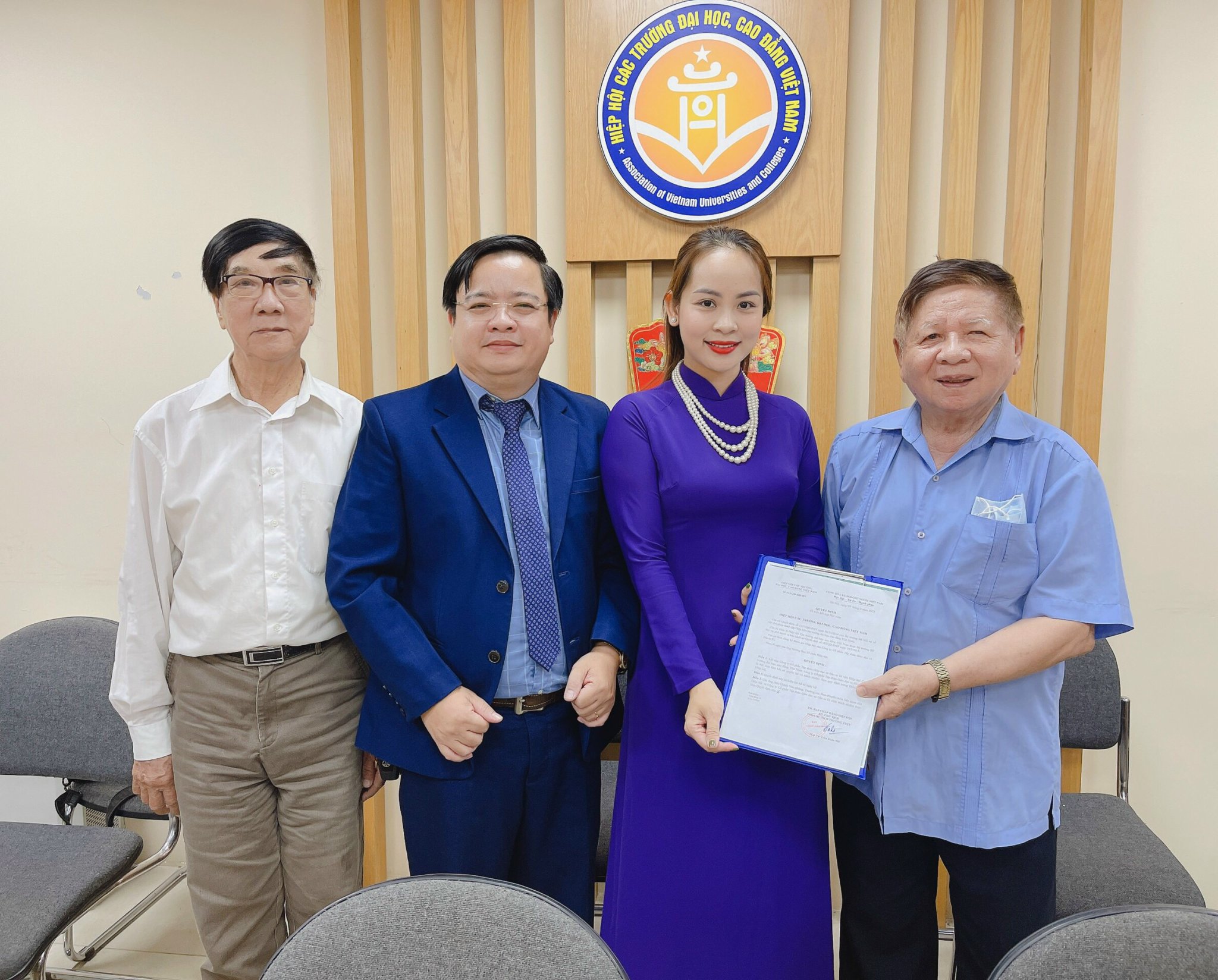 TẬP ĐOÀN EI GROUP NHẬN QUYẾT ĐỊNH KẾT NẠP HIỆP HỘI CÁC TRƯỜNG ĐẠI HỌC, CAO ĐẲNG VIỆT NAM.