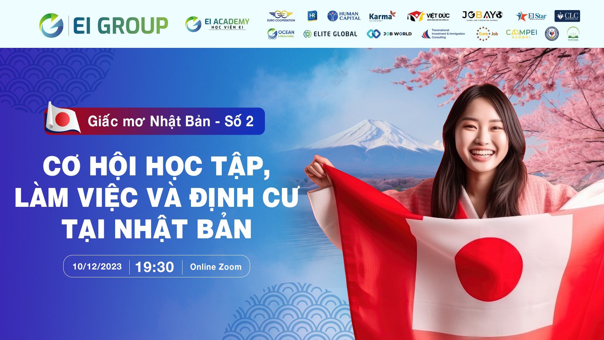 GIẤC MƠ NHẬT BẢN SỐ 2: CƠ HỘI HỌC TẬP, LÀM VIỆC VÀ ĐỊNH CƯ TẠI NHẬT BẢN
