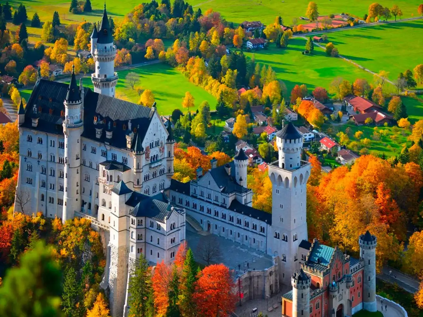 Lâu Đài và Thành Phố Cổ của nước Đức