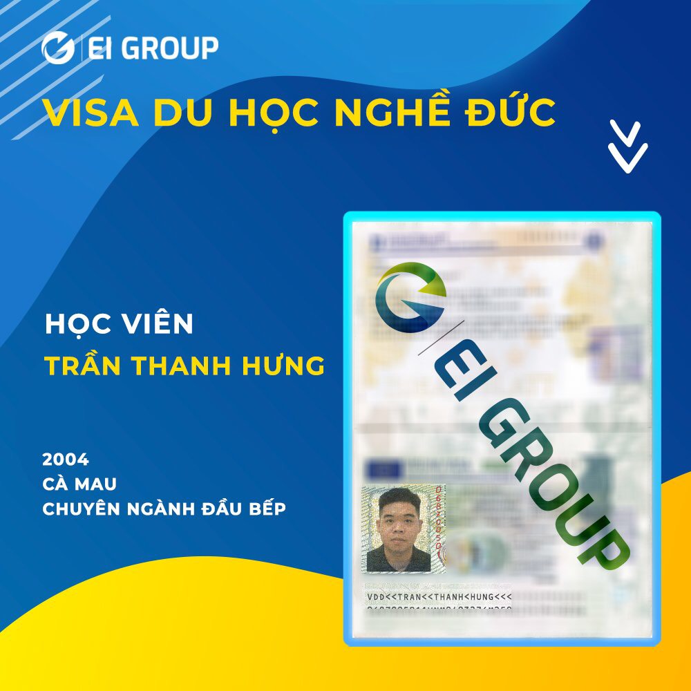 GỬI ƯỚC MƠ VÀO NHỮNG CHIẾC VISA, CHINH PHỤC CHLB ĐỨC CÙNG EI GROUP