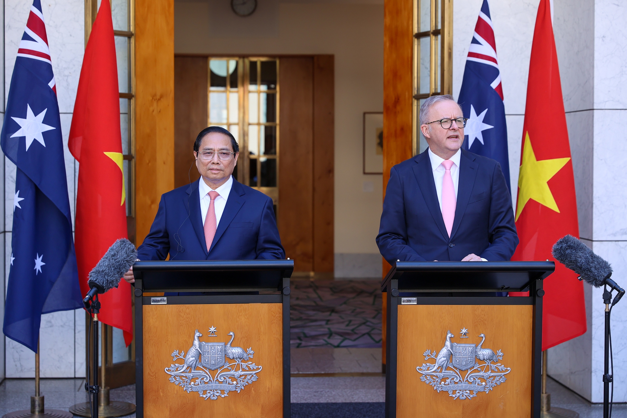 Việt Nam - Australia nâng cấp quan hệ lên Đối tác Chiến lược Toàn diện