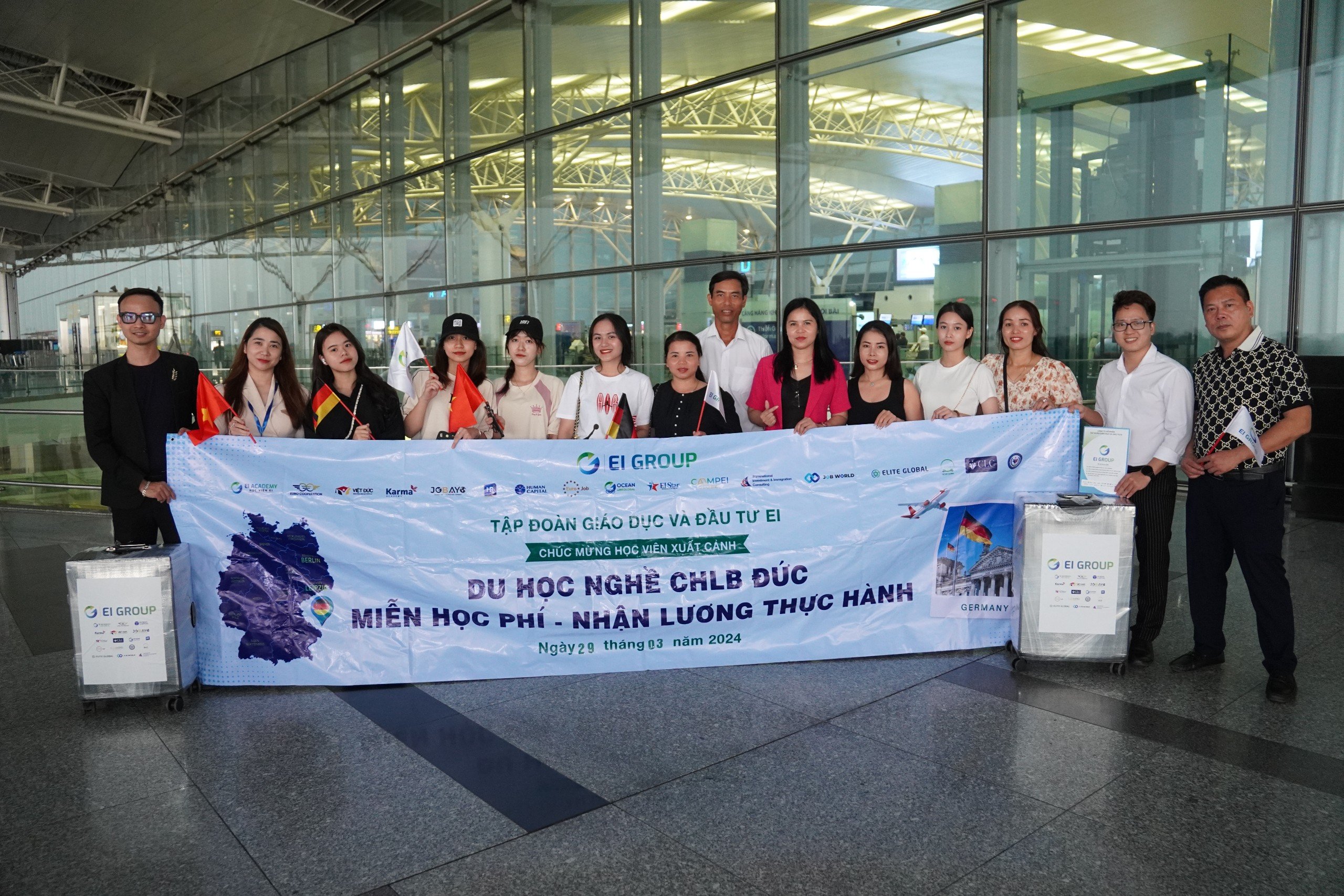 Nhật ký tiễn bay: Tạm biệt Việt Nam, CHLB Đức đón chào các em