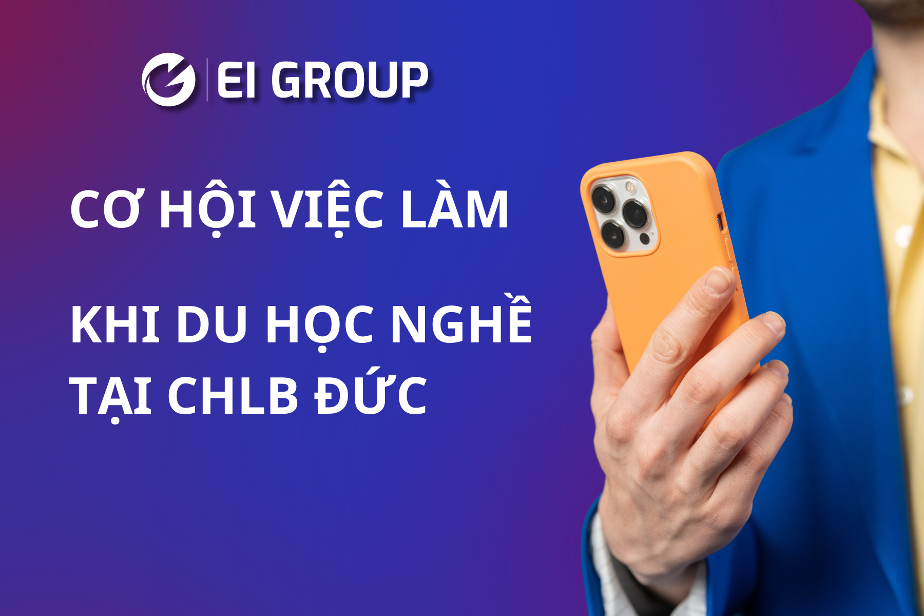 CƠ HỘI VIỆC LÀM KHI THAM GIA CHƯƠNG TRÌNH DU HỌC NGHỀ ĐỨC