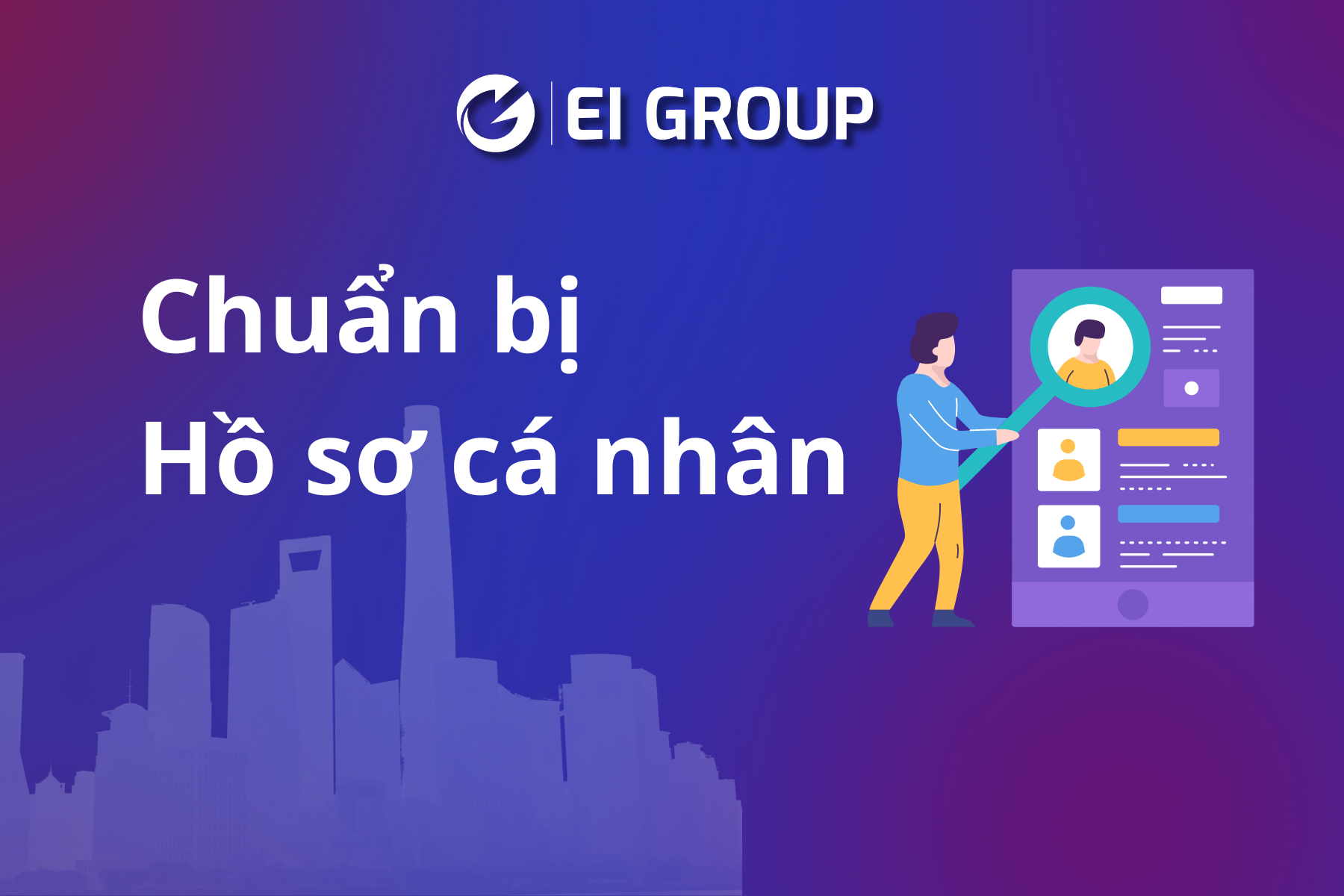 Chuẩn bị hồ sơ cá nhân đầy đủ theo yêu cầu từ trường