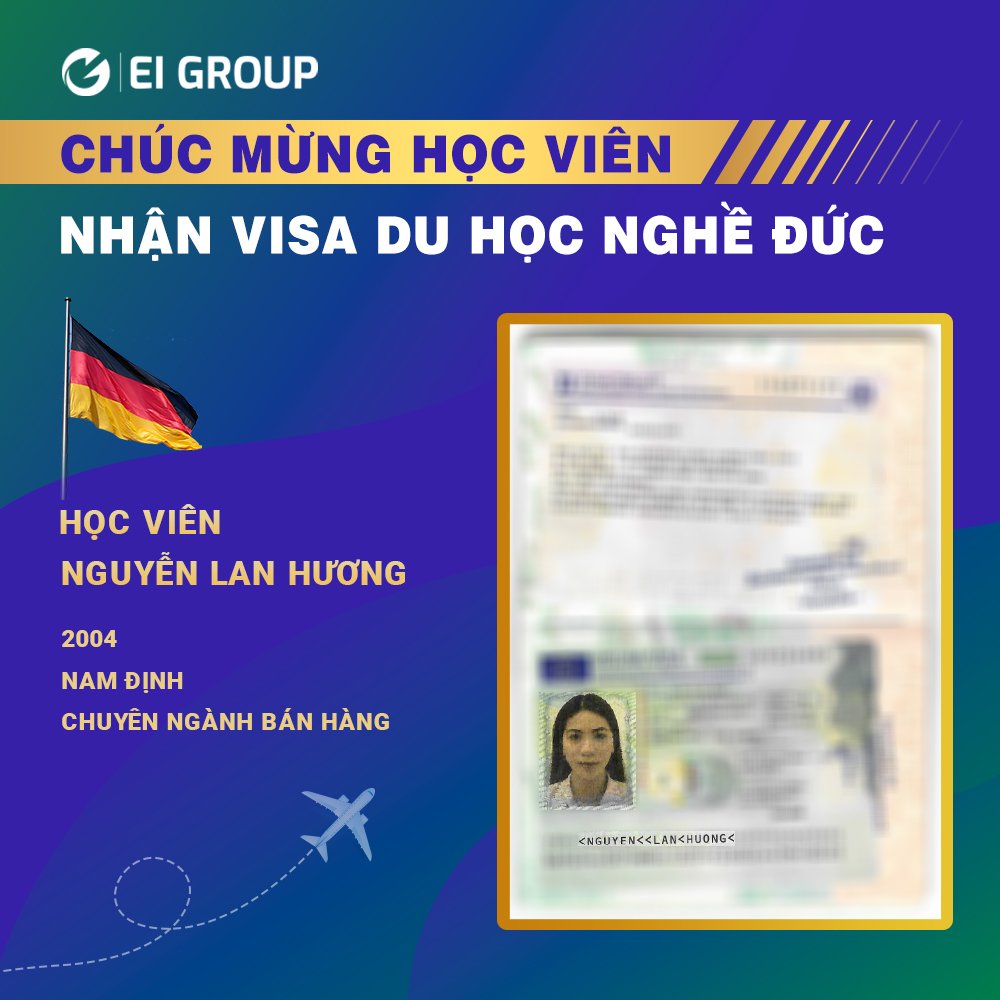 VISA DU HỌC ĐỨC - CHẠM ĐẾN ƯỚC MƠ, NHƯNG KHÔNG BAO GIỜ NGỪNG LẠI