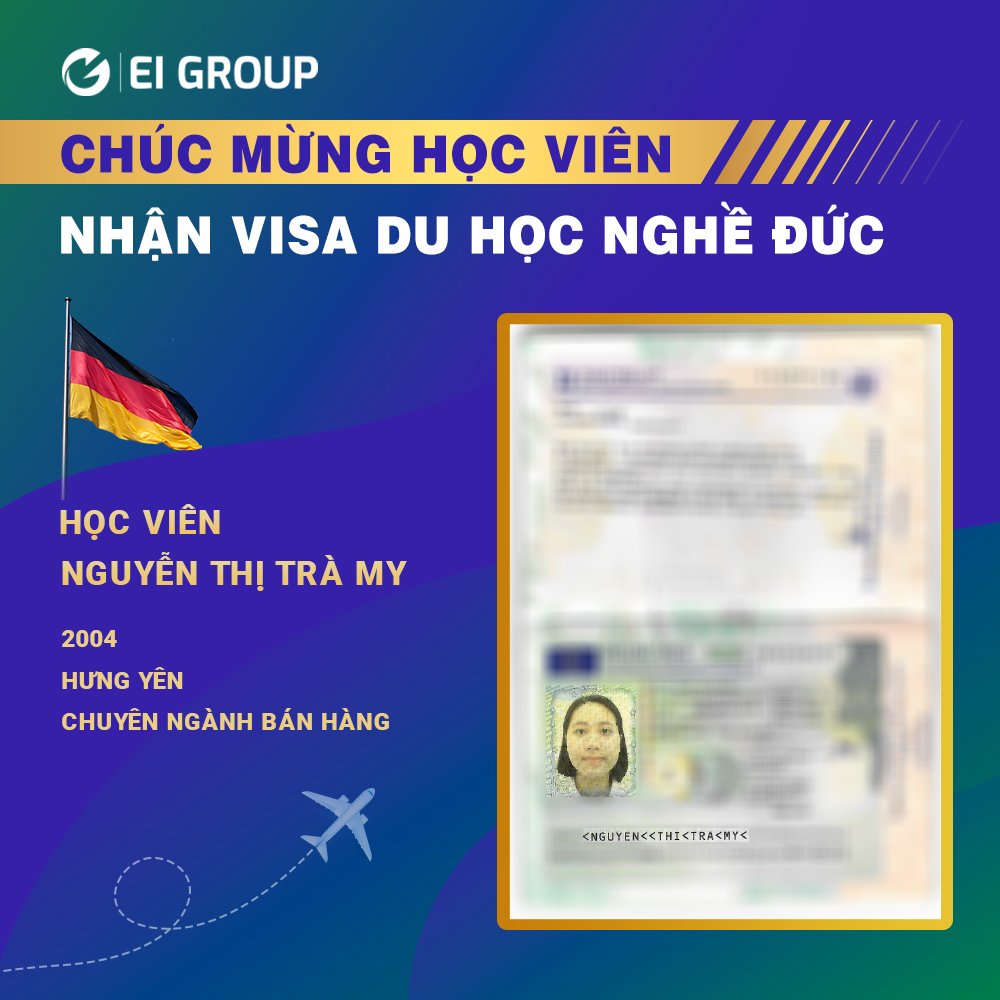 VISA DU HỌC ĐỨC - CHẠM ĐẾN ƯỚC MƠ, NHƯNG KHÔNG BAO GIỜ NGỪNG LẠI