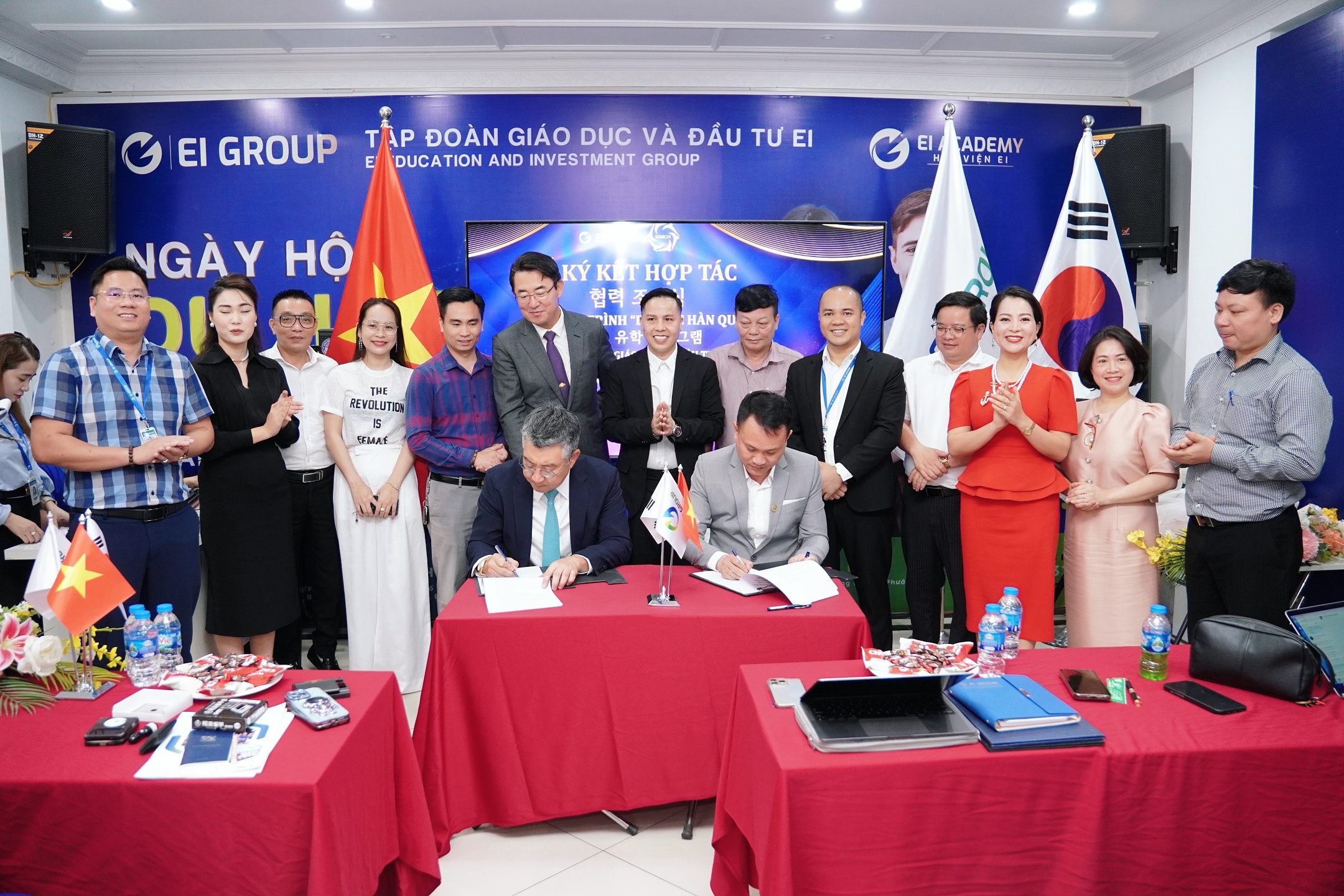 LỄ RA MẮT CHƯƠNG TRÌNH DU HỌC HÀN QUỐC 2024" CỦA EI GROUP