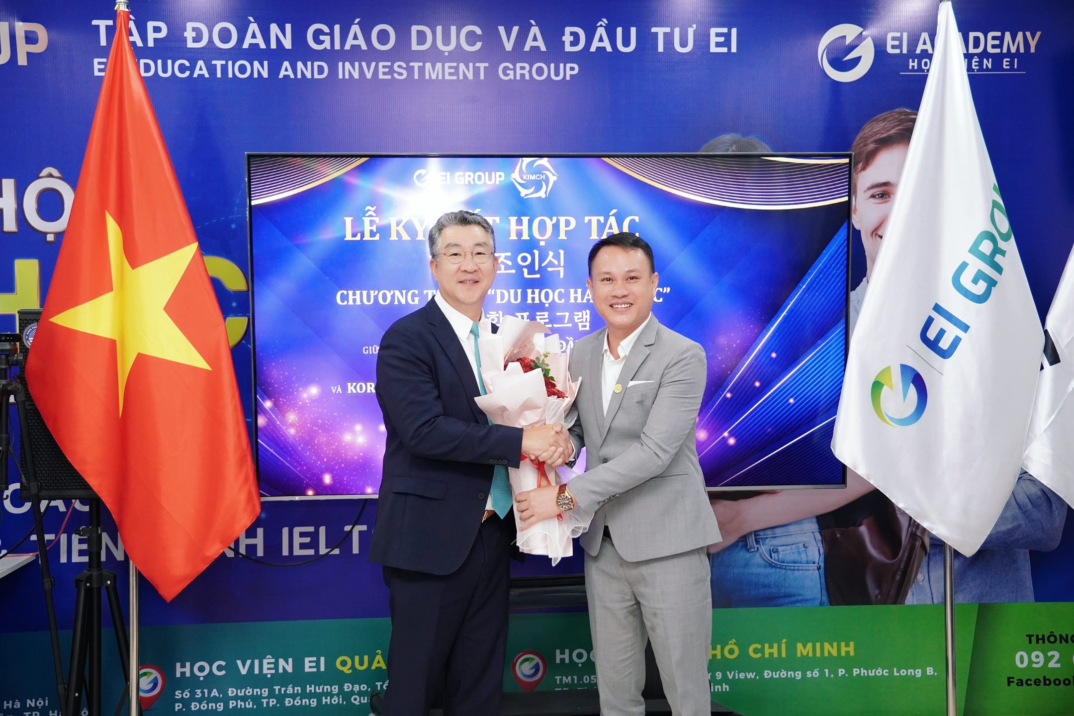 LỄ RA MẮT CHƯƠNG TRÌNH DU HỌC HÀN QUỐC 2024" CỦA EI GROUP