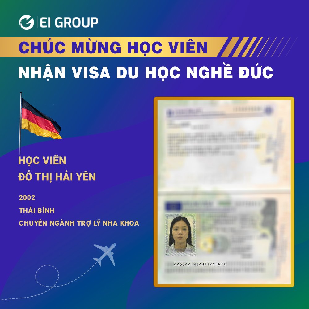VISA DU HỌC NGHỀ ĐỨC