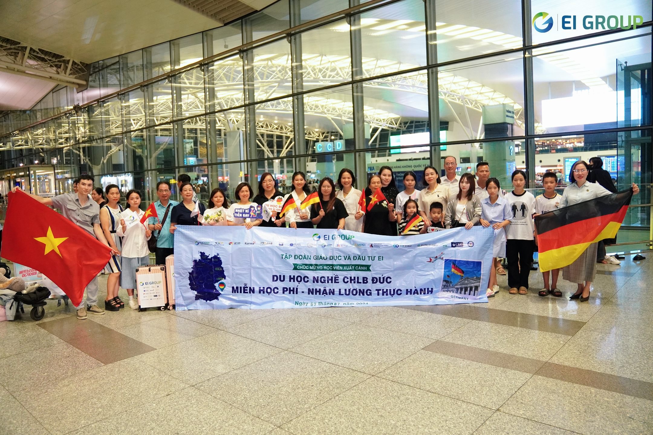 NHẬT KÝ TIỄN BAY: HỌC VIÊN EI TỰ HÀO BƯỚC ĐI, SẴN SÀNG KHÁM PHÁ CHLB ĐỨC