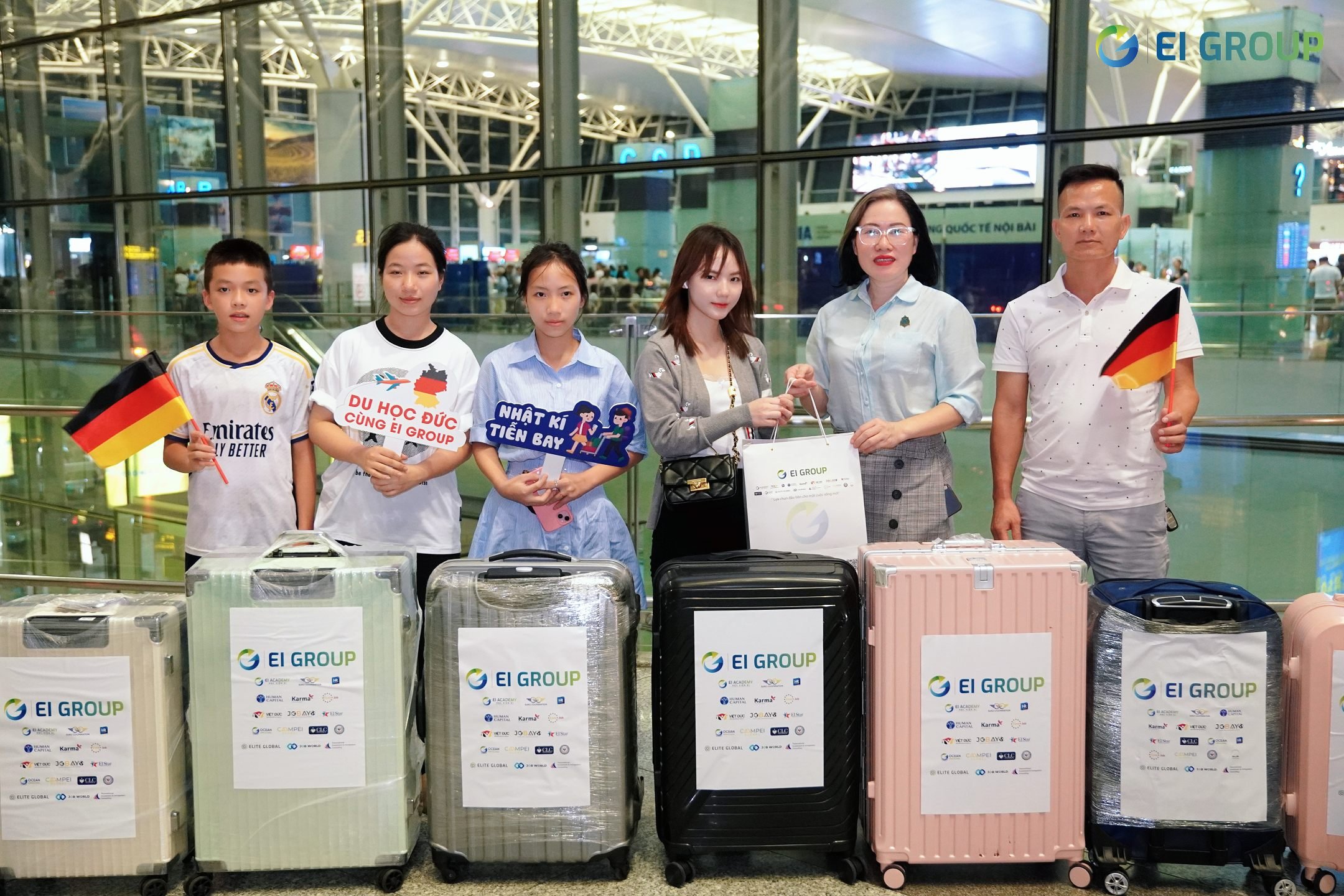 NHẬT KÝ TIỄN BAY: HỌC VIÊN EI TỰ HÀO BƯỚC ĐI, SẴN SÀNG KHÁM PHÁ CHLB ĐỨC