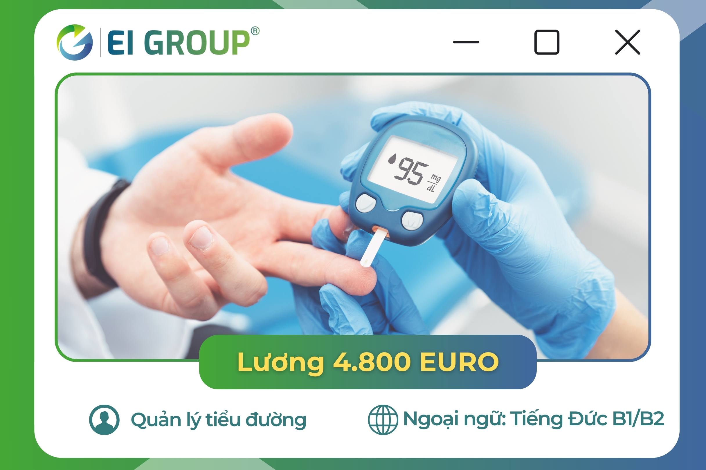 Quản lý tiểu đường