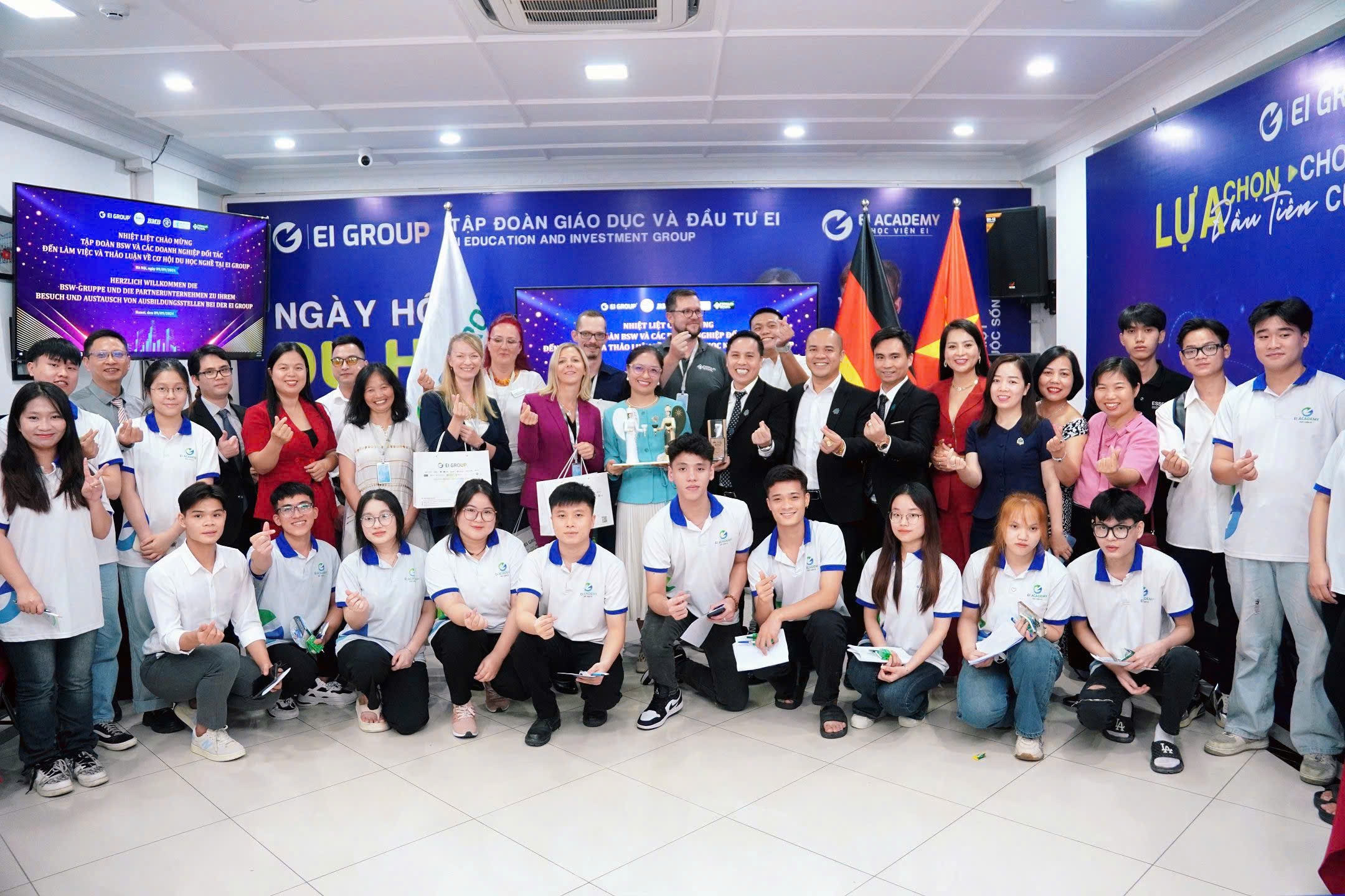 GIAO LƯU, HỢP TÁC CÙNG PHÁT TRIỂN GIỮA TẬP ĐOÀN BSW, CÁC DOANH NGHIỆP ĐỐI TÁC & TẬP ĐOÀN GIÁO DỤC VÀ ĐẦU TƯ EI