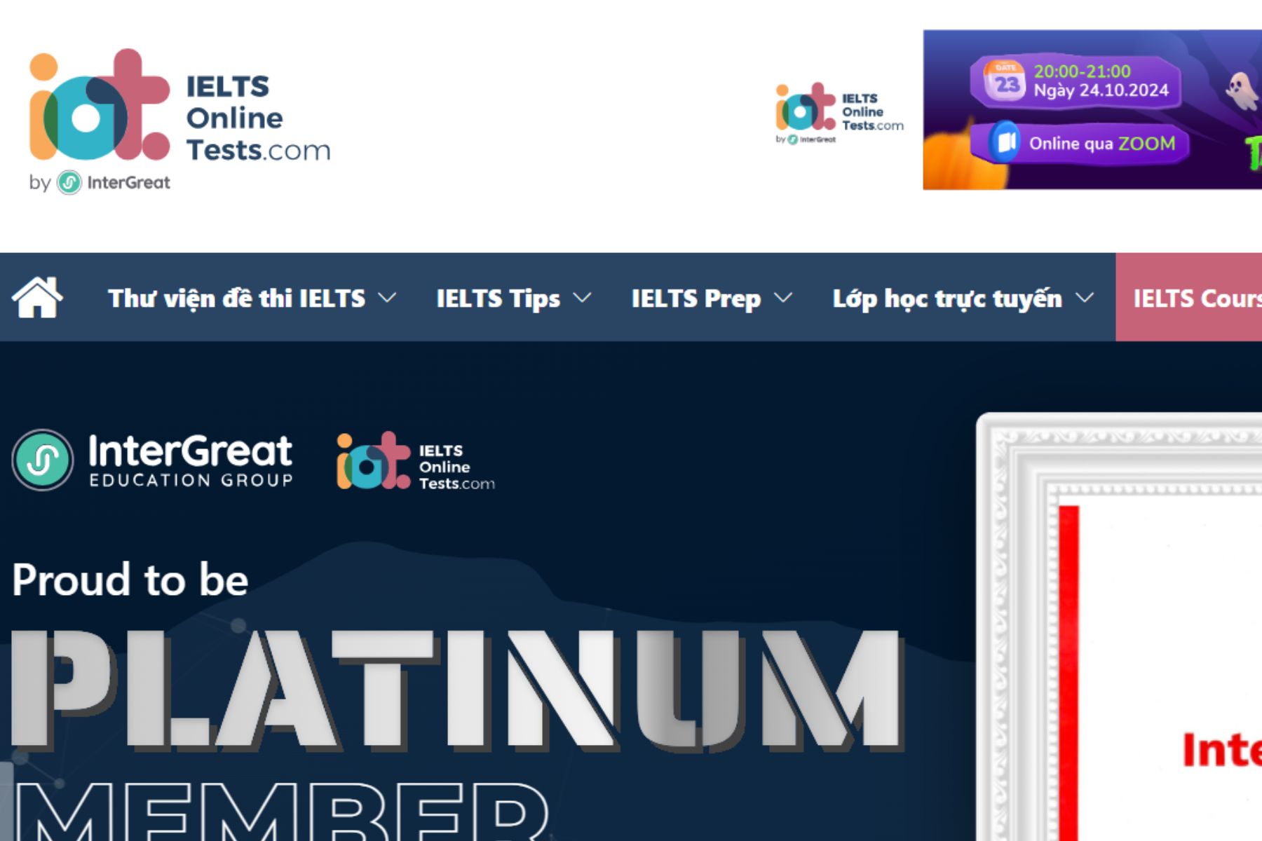 4 TRANG WEB TEST IELTS MIỄN PHÍ TỐT NHẤT