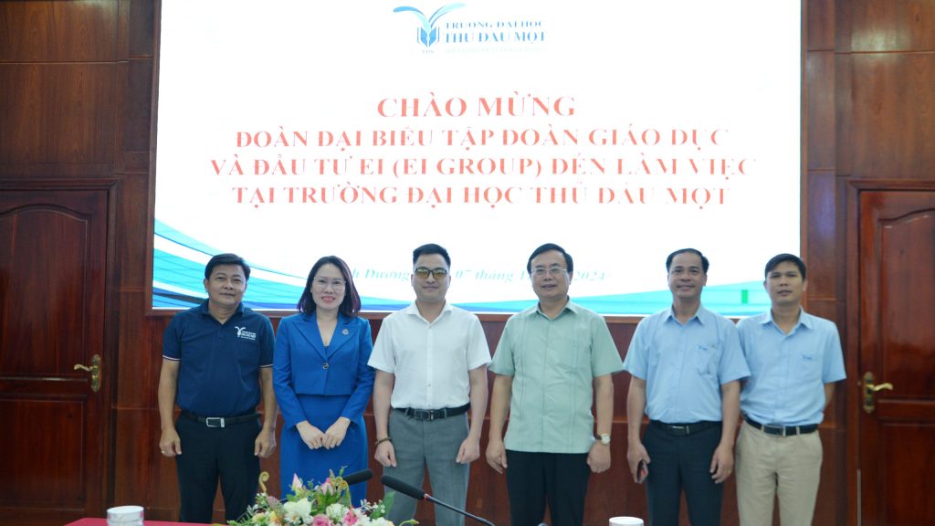 EI GROUP THÚC ĐẨY HỢP TÁC VỚI TRƯỜNG ĐẠI HỌC THỦ DẦU MỘT - MỞ RỘNG CƠ HỘI HỌC TẬP VÀ LÀM VIỆC TẠI CHLB ĐỨC CHO SINH VIÊN