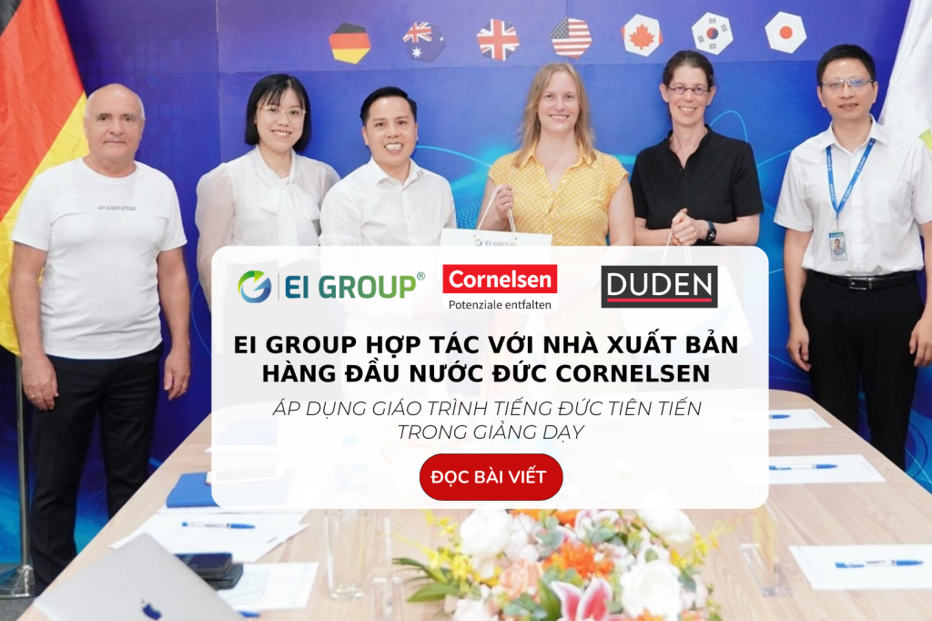 |EI GROUP HỢP TÁC VỚI NHÀ XUẤT BẢN HÀNG ĐẦU NƯỚC ĐỨC CORNELSEN||CORNELSEN|Cornelsen|||||||