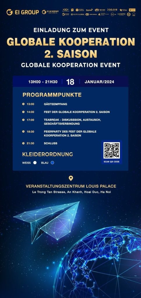 ZUSAMMENARBEIT AUF WELTEBENE – GLOBAL COOPERATION EVENT SAISON 2 VON DER EI GROUP