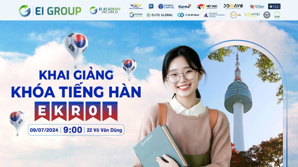 Khai Giảng Khóa Học Tiếng Hàn EKR01