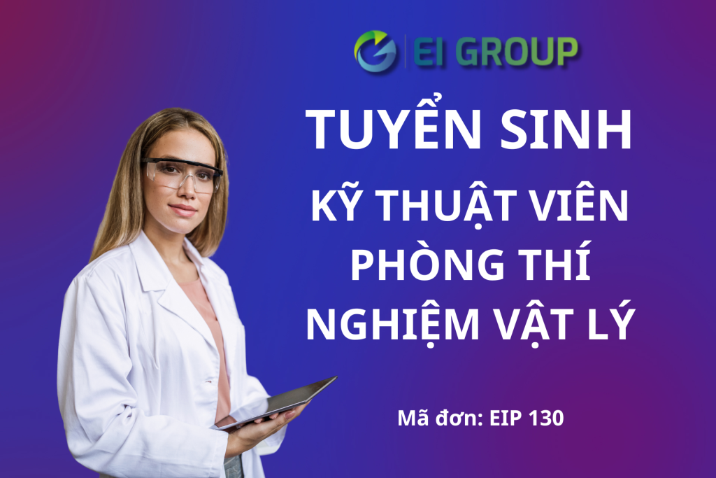 Tuyển sinh kỹ thuật viên phòng thí nghiệm Vật lý