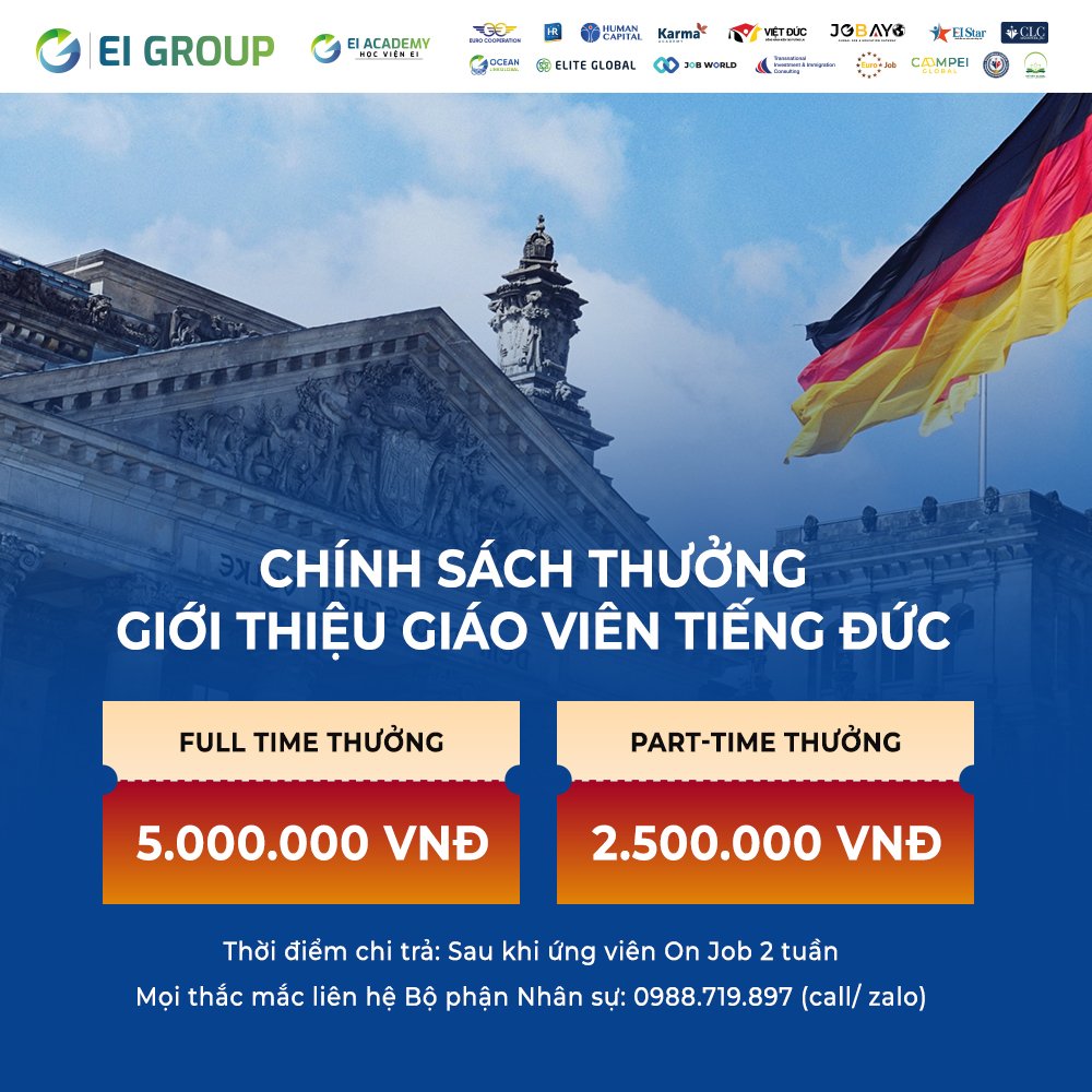 Chính sách thưởng nóng của EI Group