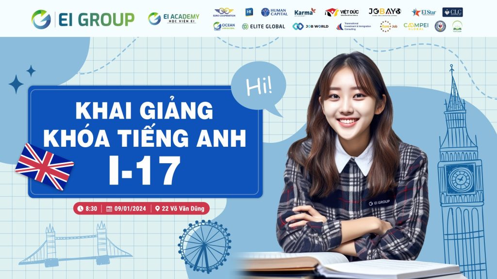 KHAI GIẢNG TIẾNG ANH IELTS I-17: "VỮNG TIẾNG CHẮC TƯƠNG LAI”
