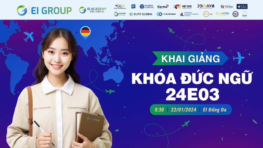 KHAI GIẢNG ĐỨC NGỮ 24E03: ‘KẾT NỐI GIÁ TRỊ - KHƠI DẬY ƯỚC MƠ’