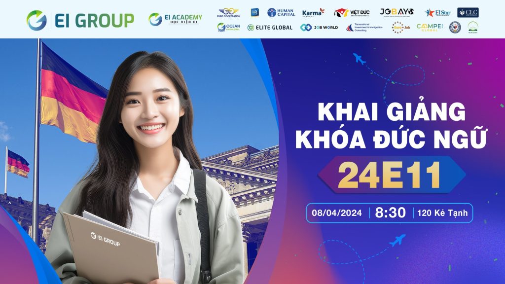 KHAI GIẢNG KHÓA ĐỨC NGỮ 24E11 & 24E06: 'TRẢI NGHIỆM MỚI