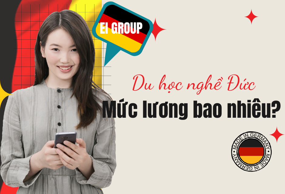 Mức lương du học nghề Đức 2025